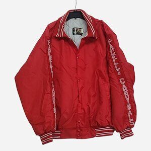 Vintage Pacelli Cardinals Varsity Jacket | Size 3XL | Red | Made in USA | 70s–80